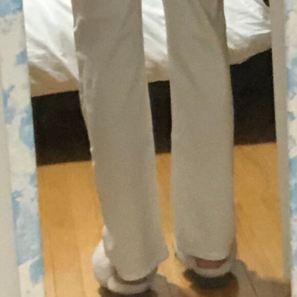 Jones New York Stretch White Mid-Rise Pants Size 6 - Picture 3 of 11